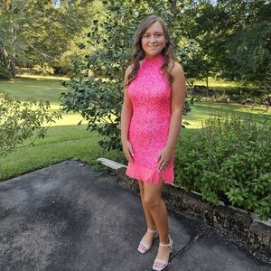 Ashley Lauren Homecoming Dress Pink Size 8